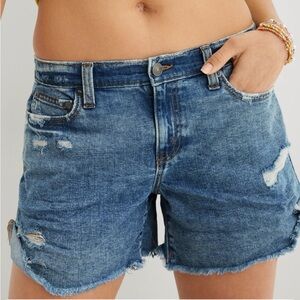 Aerie Low Rise Daydream Denim Shorts - M